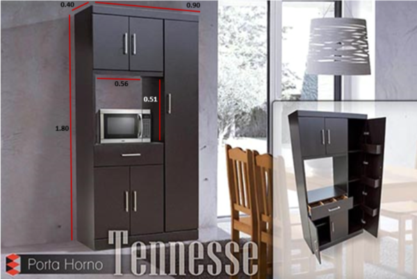 Porta micro tenesse chocolate