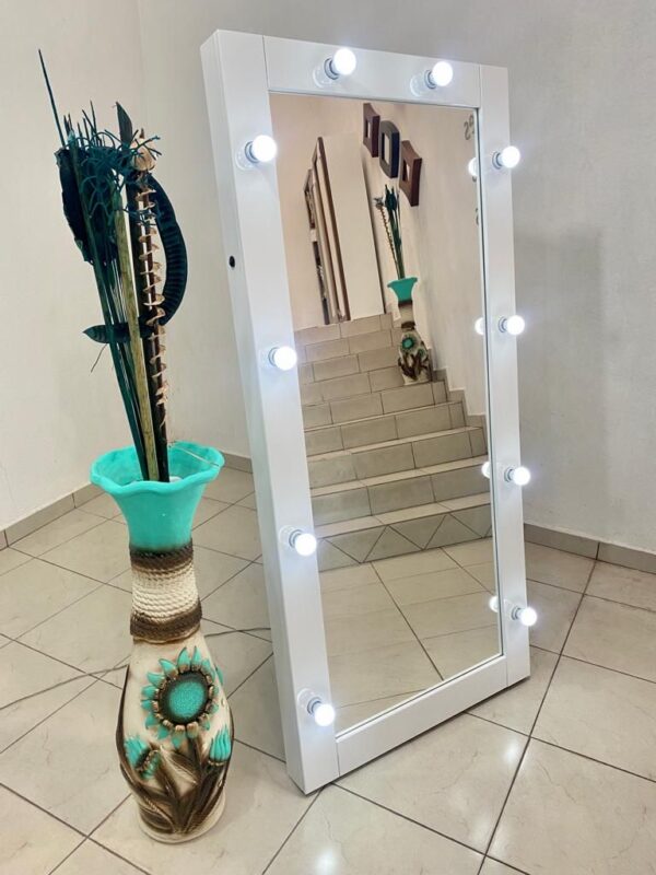Espejo Platinum blanco
