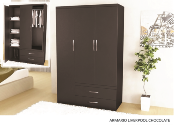 Armario Liverpool chocolate