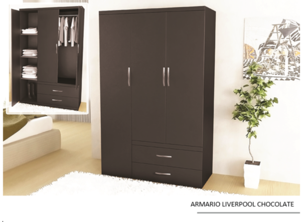 Armario Liverpool chocolate