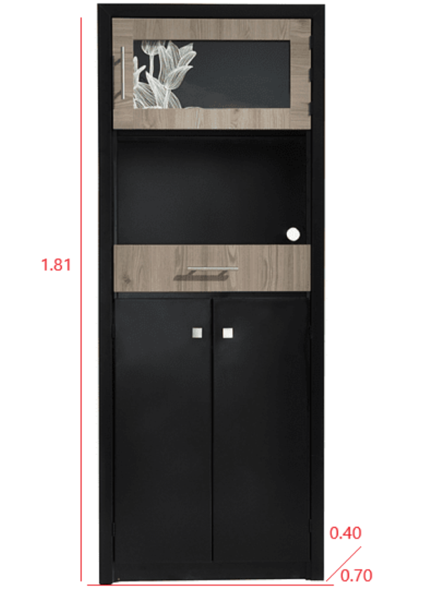 Porta micro Locker san marcos choclate