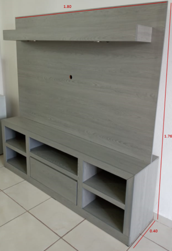 Porta Pantalla Orlando gris
