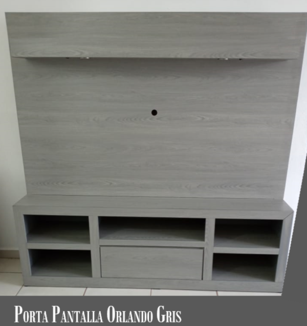 Porta Pantalla Orlando gris