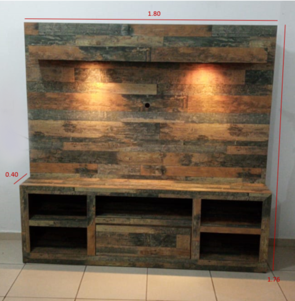 Porta Pantalla Orlando Parquet