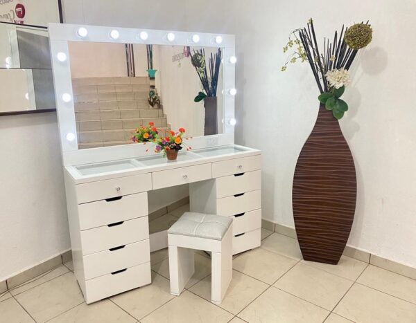 TOCADOR VANITY BLANCO